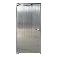 Puerta antiexplosión de acero galvanizado