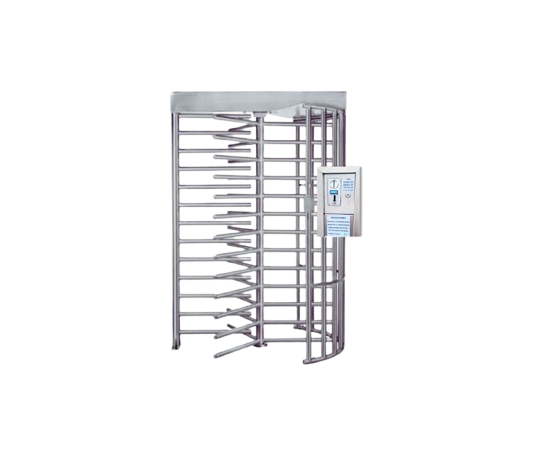 Puerta giratoria de acceso con sistema de cobro