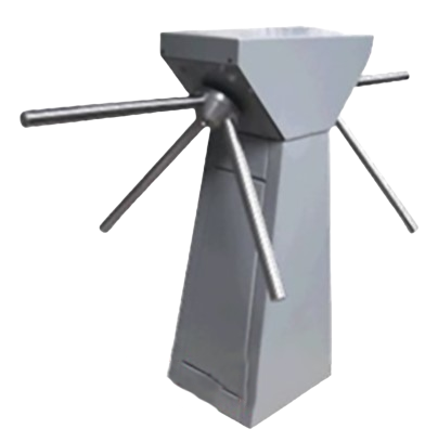 Torniquete de control de acceso en acero inoxidable